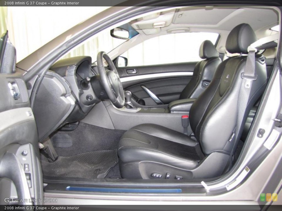Graphite Interior Photo for the 2008 Infiniti G 37 Coupe #41357315