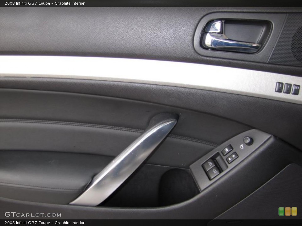 Graphite Interior Door Panel for the 2008 Infiniti G 37 Coupe #41357379