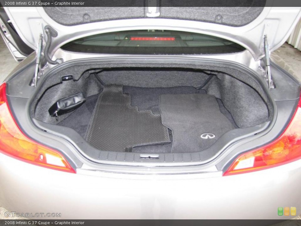 Graphite Interior Trunk for the 2008 Infiniti G 37 Coupe #41357575