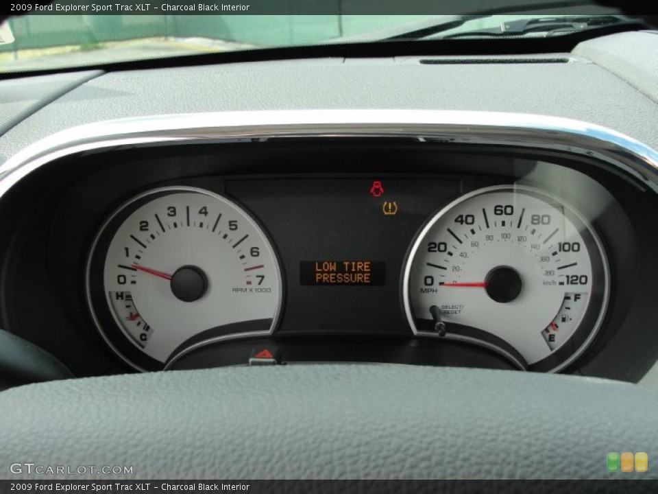 Charcoal Black Interior Gauges for the 2009 Ford Explorer Sport Trac XLT #41358839