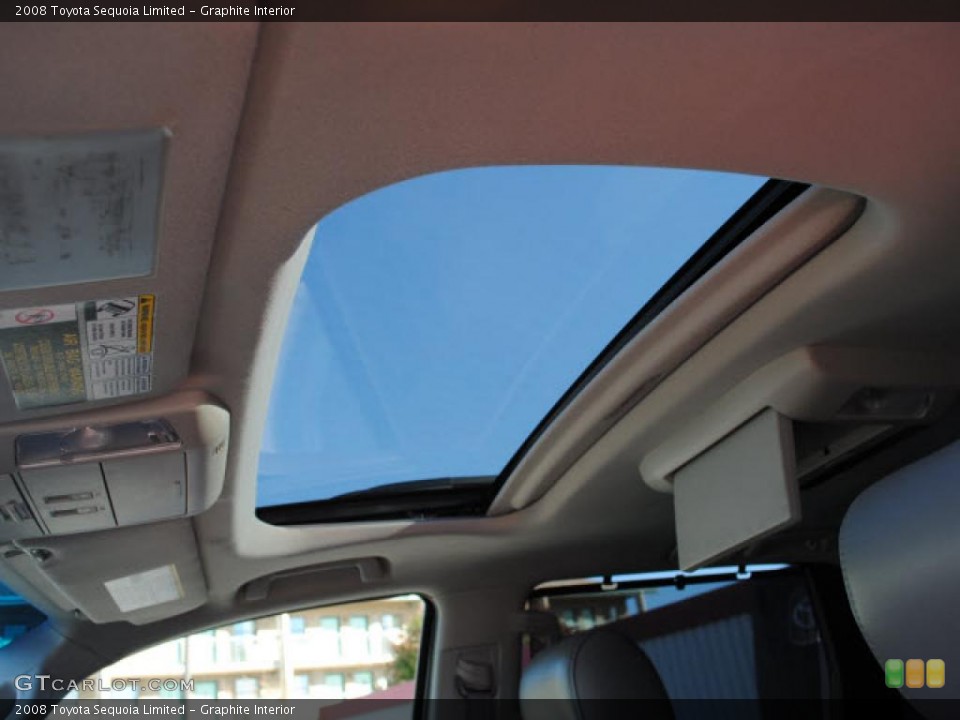 Graphite Interior Sunroof for the 2008 Toyota Sequoia Limited #41360583