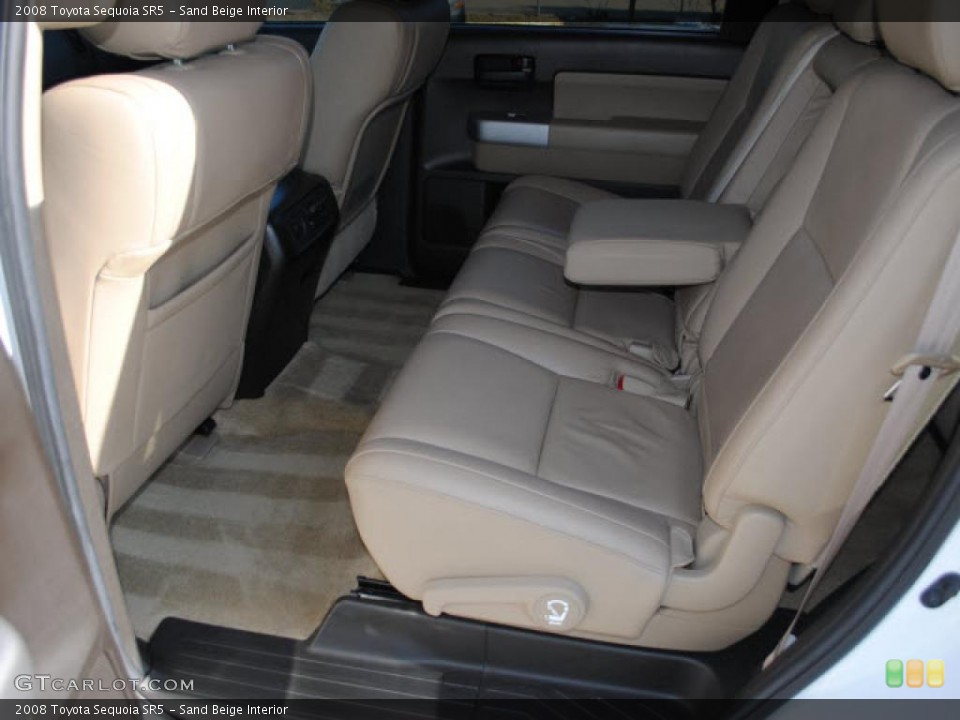 Sand Beige Interior Photo for the 2008 Toyota Sequoia SR5 #41360855