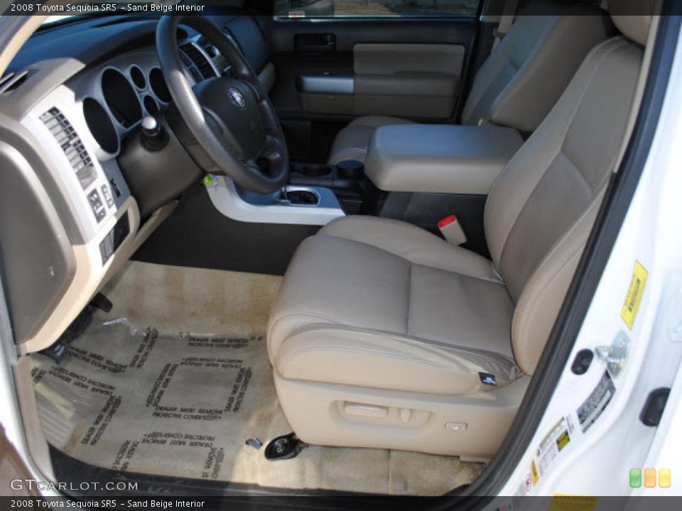 Sand Beige Interior Photo for the 2008 Toyota Sequoia SR5 #41360883