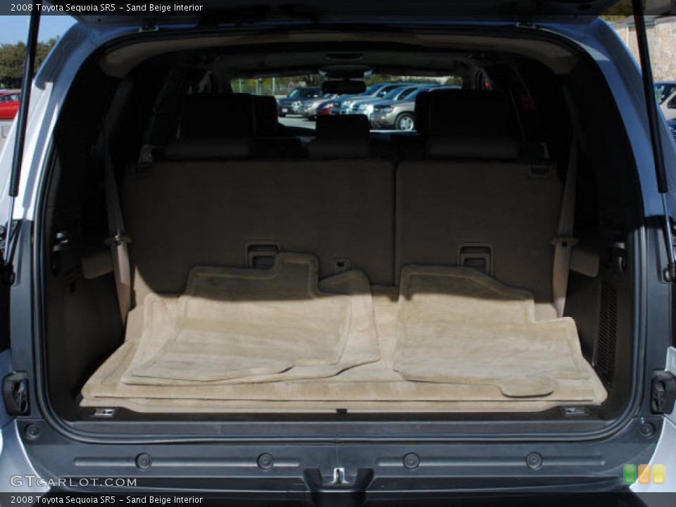 Sand Beige Interior Trunk for the 2008 Toyota Sequoia SR5 #41360963