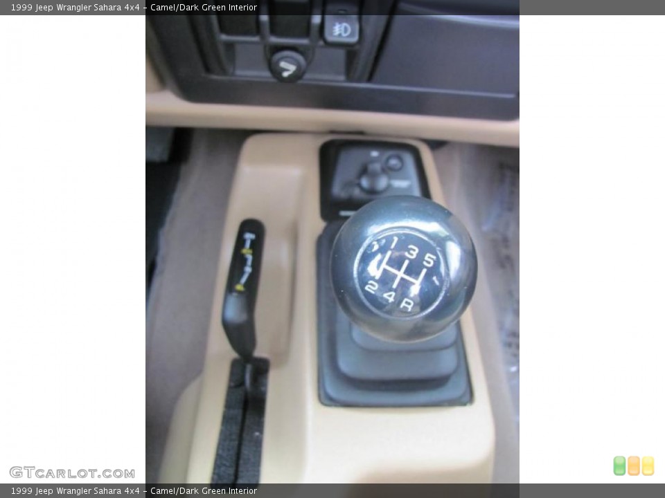 Camel/Dark Green Interior Transmission for the 1999 Jeep Wrangler Sahara 4x4 #41361589