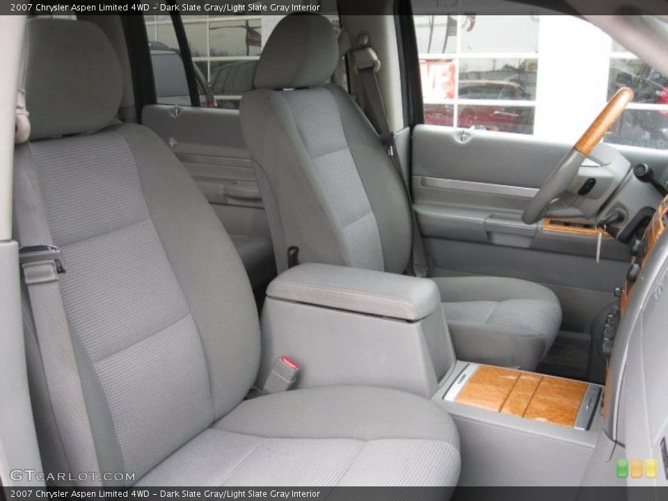 Dark Slate Gray/Light Slate Gray Interior Photo for the 2007 Chrysler Aspen Limited 4WD #41362127