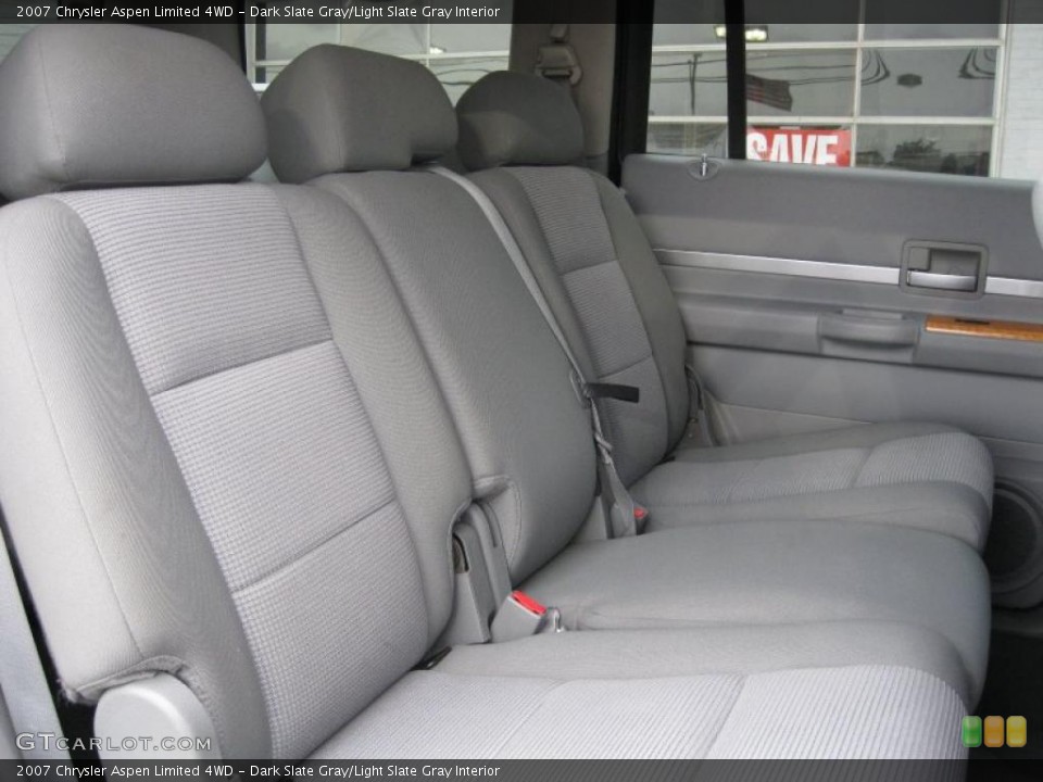 Dark Slate Gray/Light Slate Gray Interior Photo for the 2007 Chrysler Aspen Limited 4WD #41362187