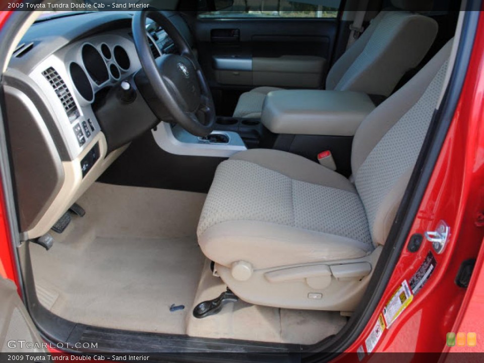 Sand Interior Photo for the 2009 Toyota Tundra Double Cab #41362615