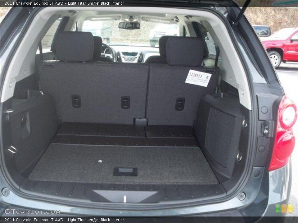 Light Titanium/Jet Black Interior Trunk for the 2011 Chevrolet Equinox LT AWD #41364555