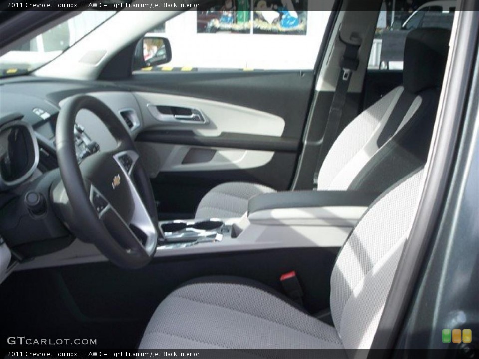 Light Titanium/Jet Black Interior Photo for the 2011 Chevrolet Equinox LT AWD #41364599