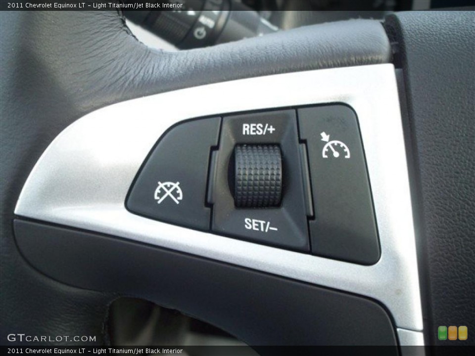 Light Titanium/Jet Black Interior Controls for the 2011 Chevrolet Equinox LT #41365263