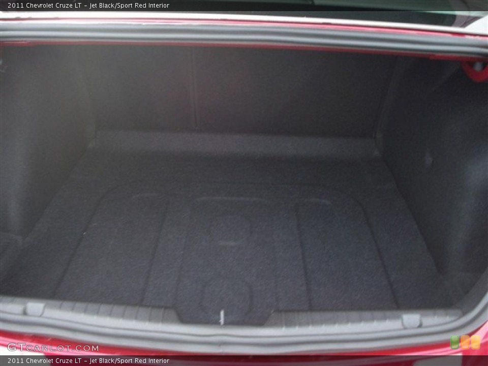 Jet Black/Sport Red Interior Trunk for the 2011 Chevrolet Cruze LT #41365455