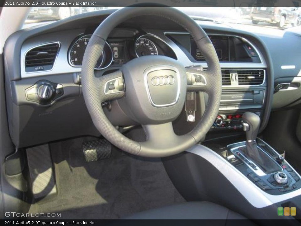 Black Interior Dashboard for the 2011 Audi A5 2.0T quattro Coupe #41368075
