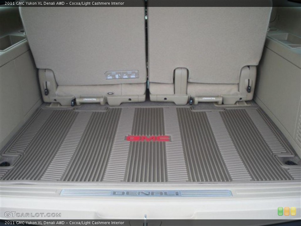 Cocoa/Light Cashmere Interior Trunk for the 2011 GMC Yukon XL Denali AWD #41368139