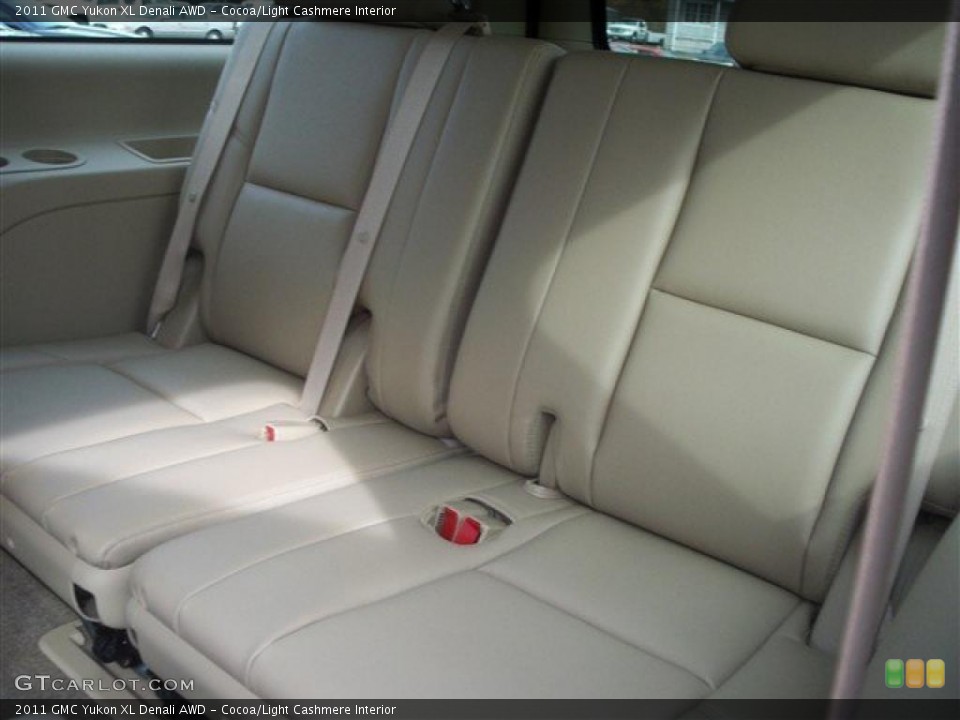 Cocoa/Light Cashmere Interior Photo for the 2011 GMC Yukon XL Denali AWD #41368219