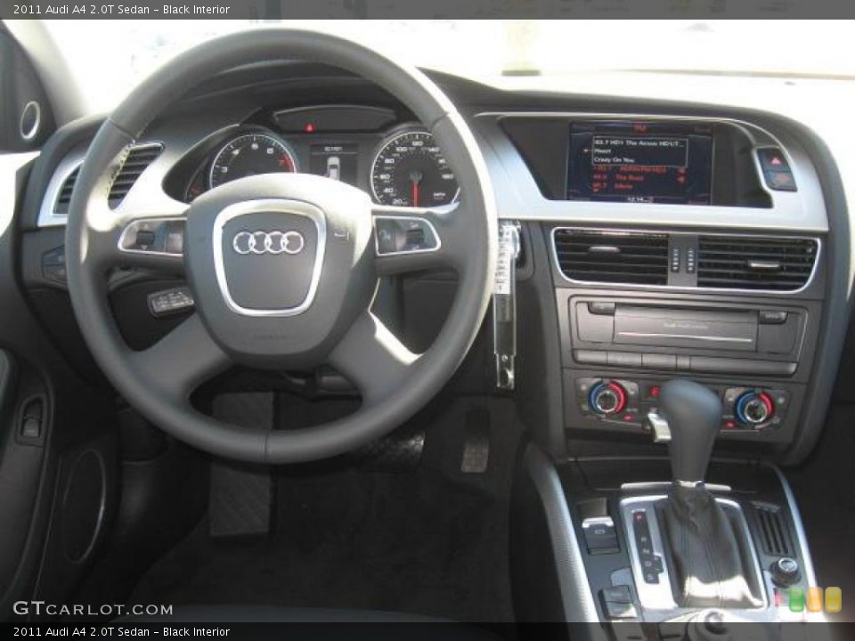 Black Interior Dashboard for the 2011 Audi A4 2.0T Sedan #41369151