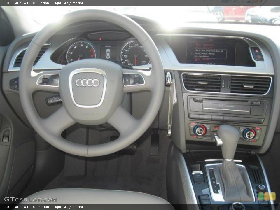 Light Gray Interior Dashboard for the 2011 Audi A4 2.0T Sedan #41369271