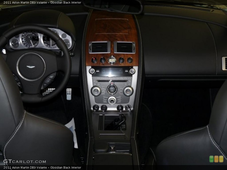Obsidian Black Interior Dashboard for the 2011 Aston Martin DB9 Volante #41371276