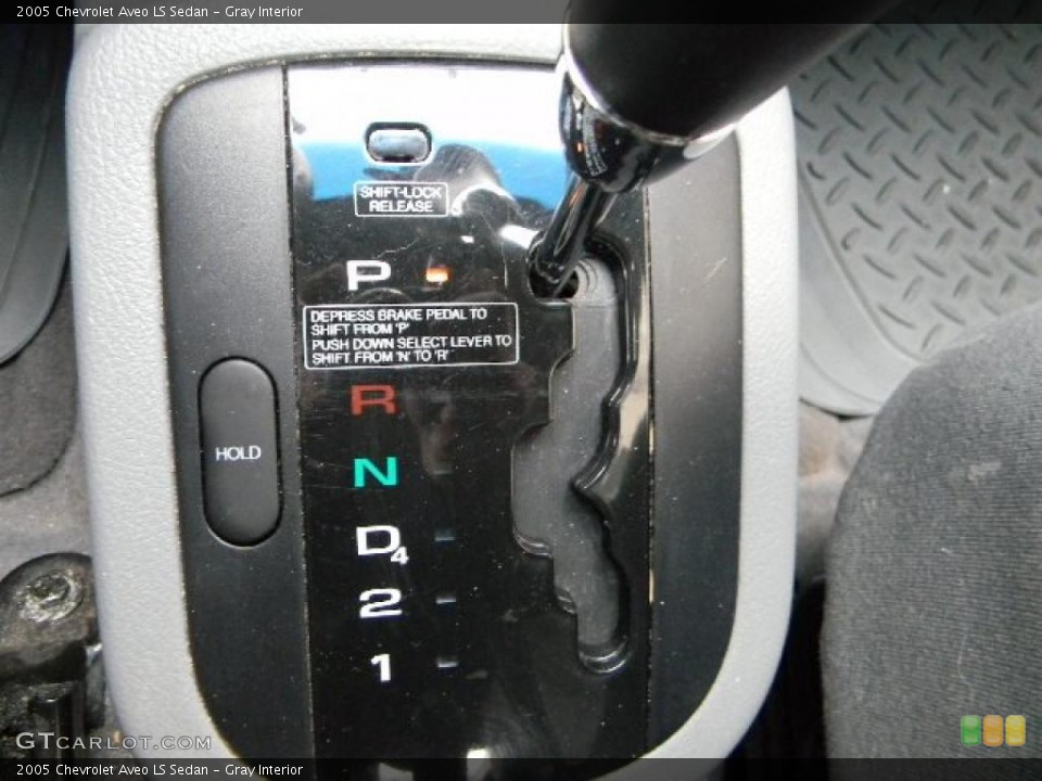 Gray Interior Transmission for the 2005 Chevrolet Aveo LS Sedan #41372004