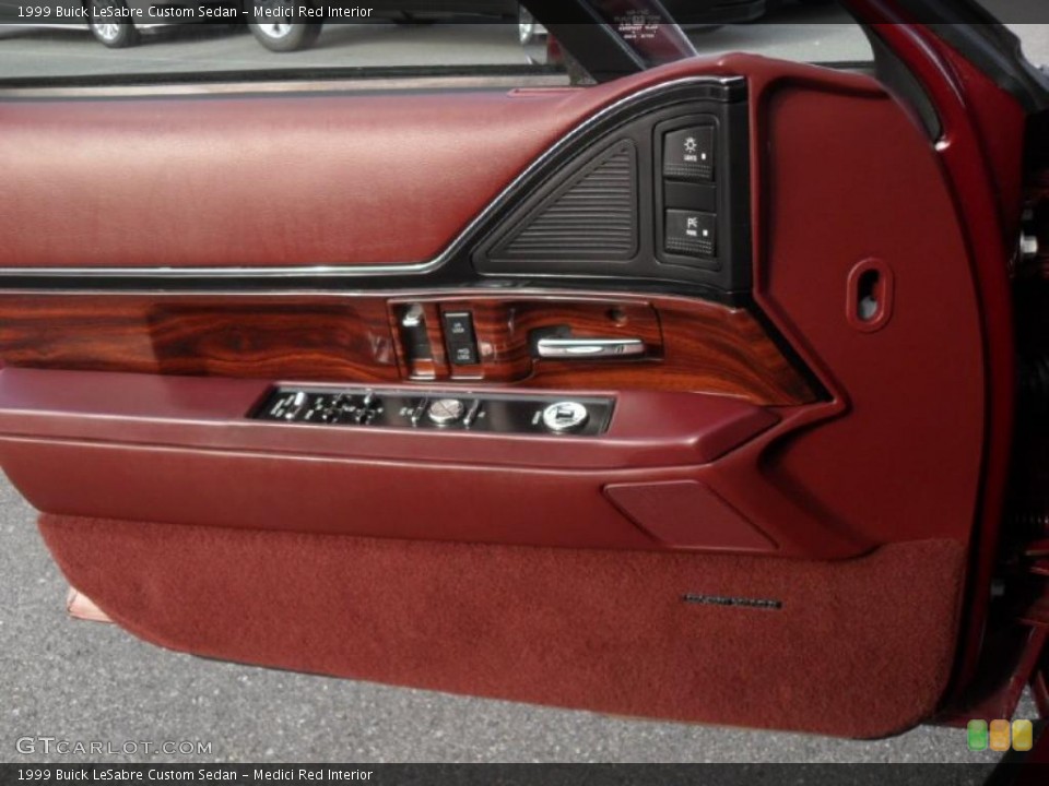Medici Red Interior Door Panel for the 1999 Buick LeSabre Custom Sedan #41378332
