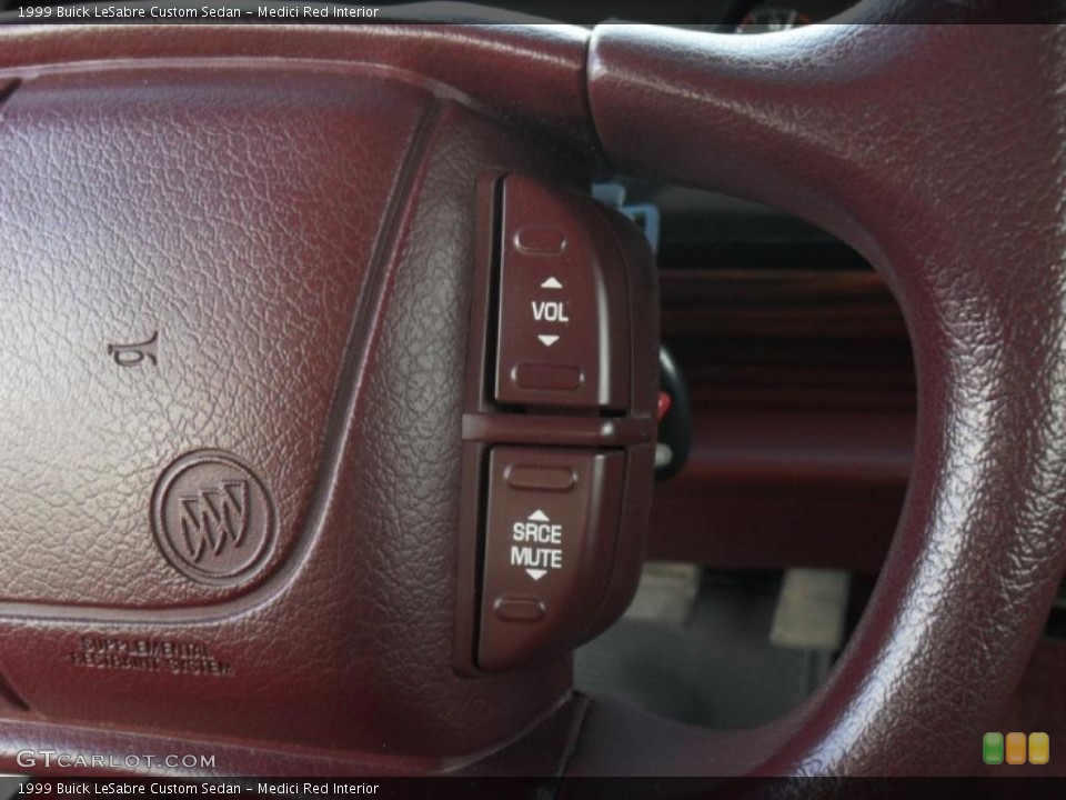 Medici Red Interior Controls for the 1999 Buick LeSabre Custom Sedan #41378404