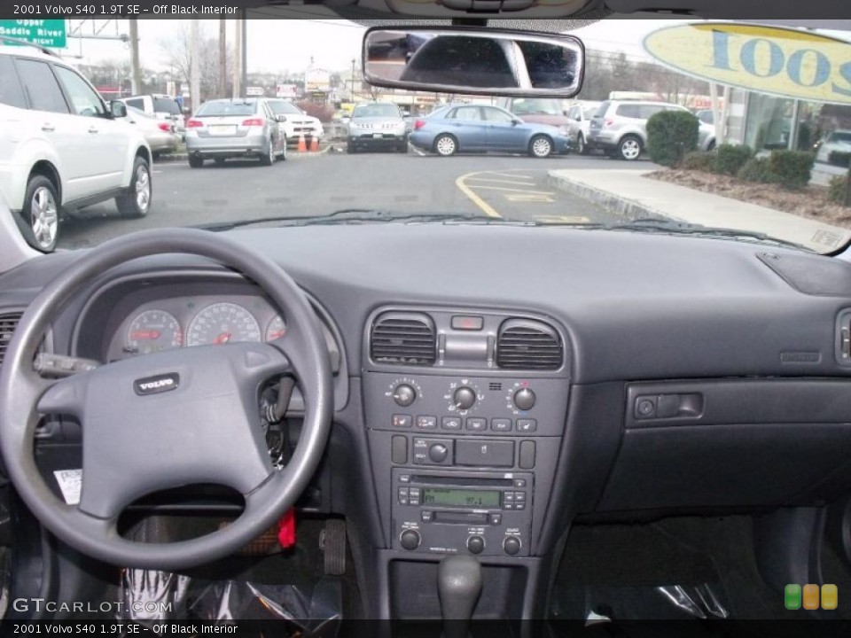Off Black Interior Dashboard for the 2001 Volvo S40 1.9T SE #41383072