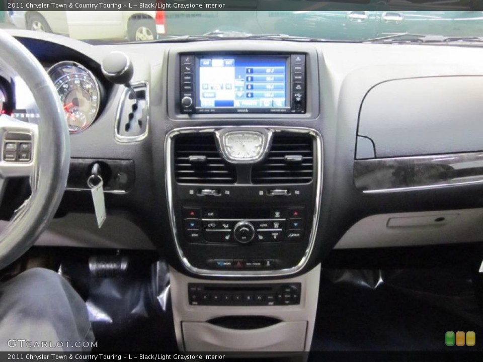 Black/Light Graystone Interior Dashboard for the 2011 Chrysler Town & Country Touring - L #41385604