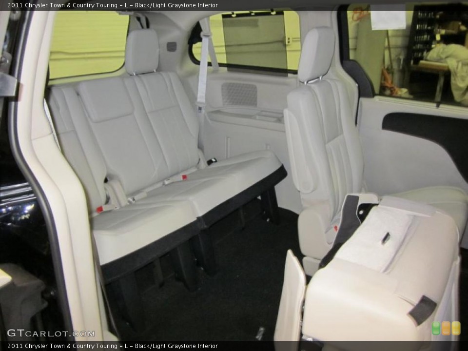 Black/Light Graystone Interior Photo for the 2011 Chrysler Town & Country Touring - L #41385808