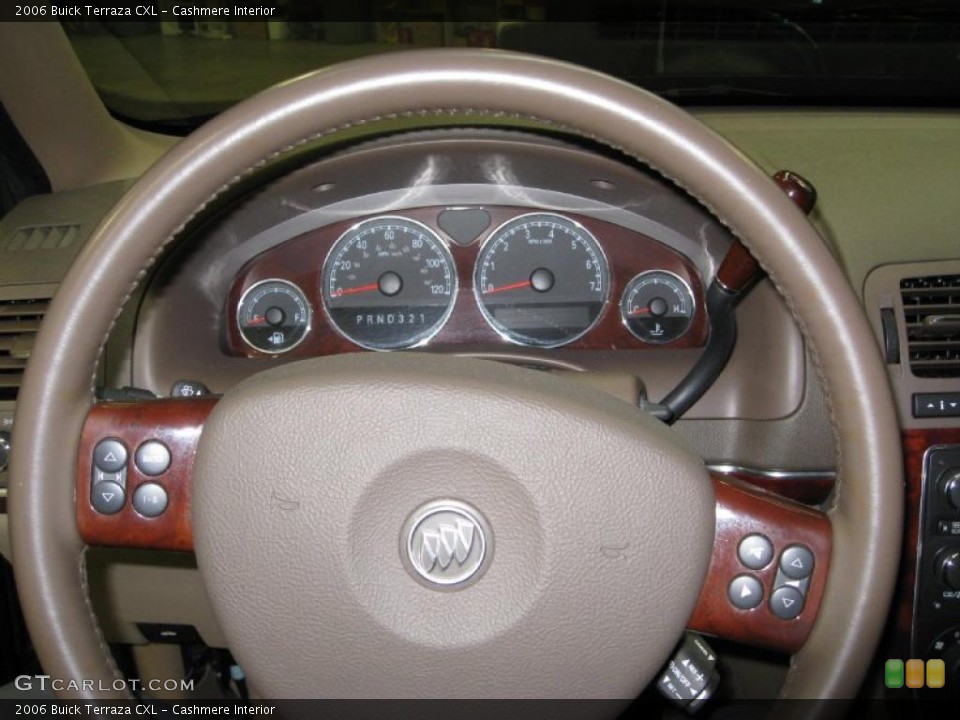Cashmere Interior Steering Wheel for the 2006 Buick Terraza CXL #41387116