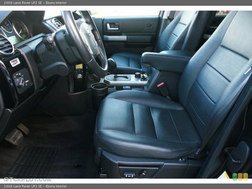 Ebony Interior Photo for the 2009 Land Rover LR3 SE #41387764