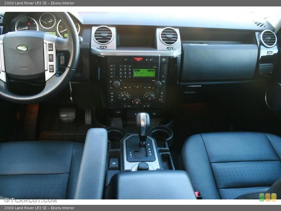 Ebony Interior Dashboard for the 2009 Land Rover LR3 SE #41387800