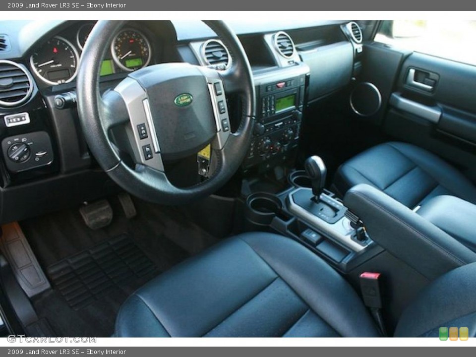 Ebony Interior Prime Interior for the 2009 Land Rover LR3 SE #41387996
