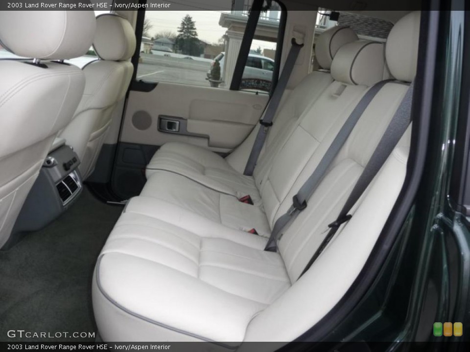 Ivory/Aspen Interior Photo for the 2003 Land Rover Range Rover HSE #41388300