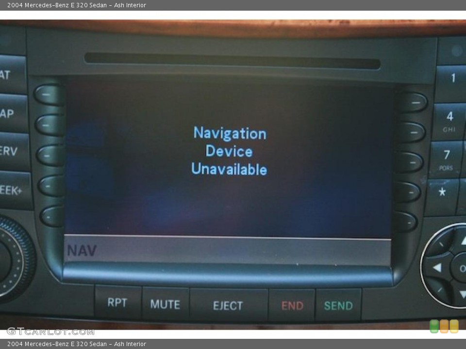 Ash Interior Navigation for the 2004 Mercedes-Benz E 320 Sedan #41388992