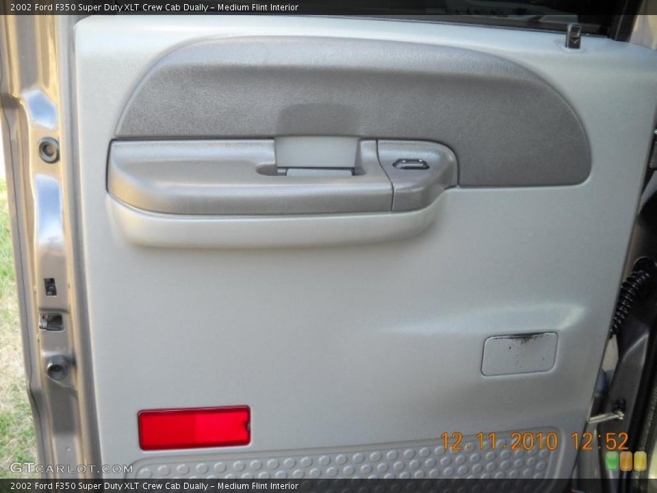 Medium Flint Interior Door Panel for the 2002 Ford F350 Super Duty XLT Crew Cab Dually #41390520