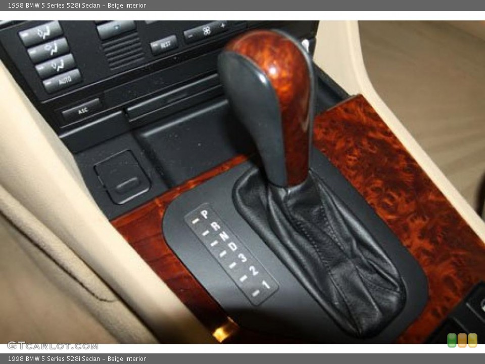 Beige Interior Transmission for the 1998 BMW 5 Series 528i Sedan #41391856