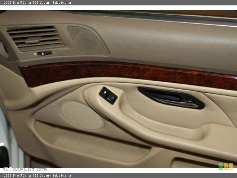 Beige Interior Door Panel for the 1998 BMW 5 Series 528i Sedan #41391988