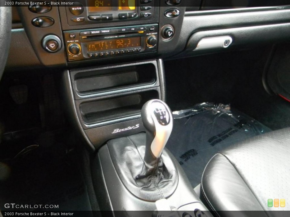 Black Interior Transmission for the 2003 Porsche Boxster S #41396860