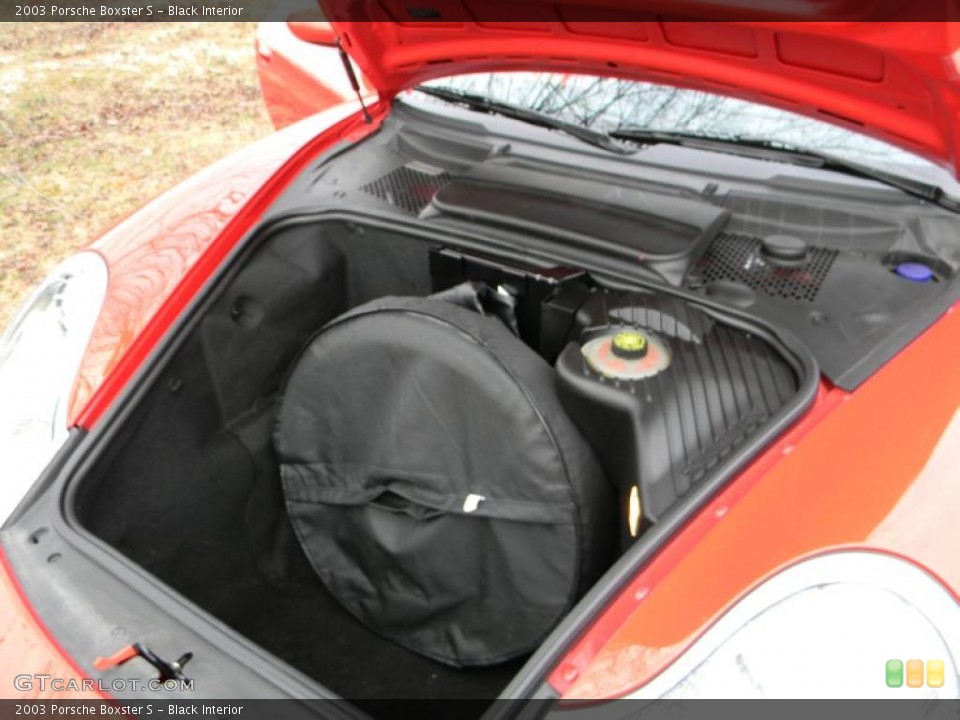 Black Interior Trunk for the 2003 Porsche Boxster S #41396908