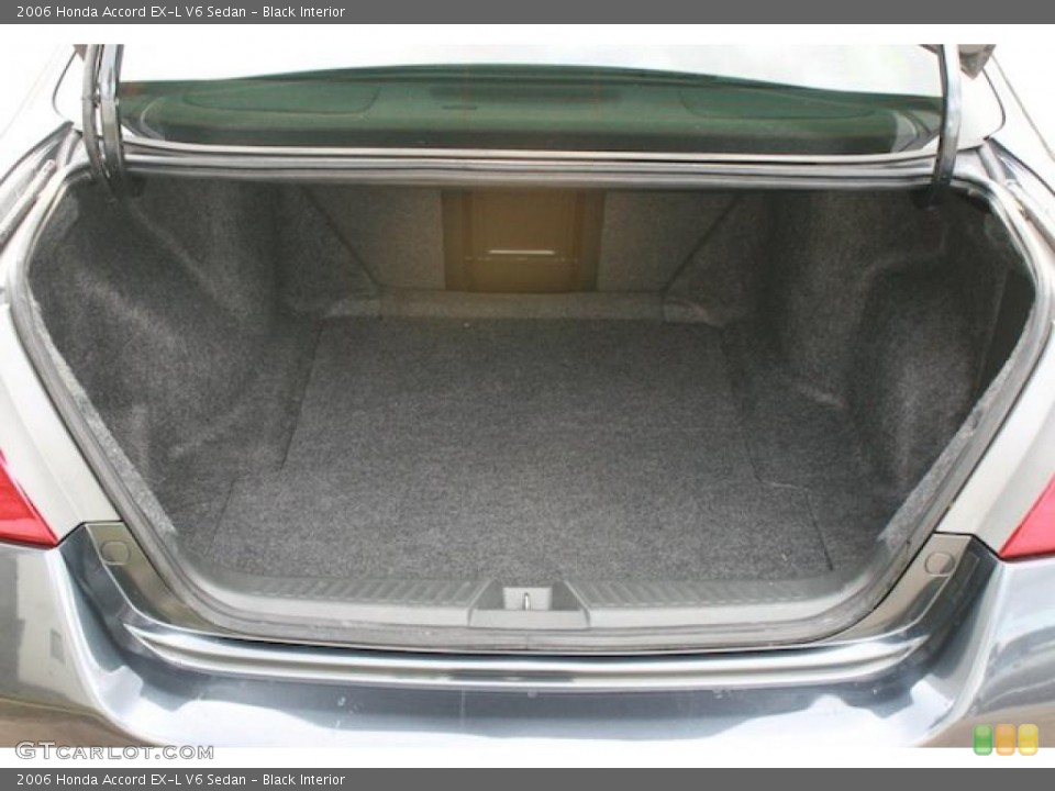 Black Interior Trunk for the 2006 Honda Accord EX-L V6 Sedan #41402596