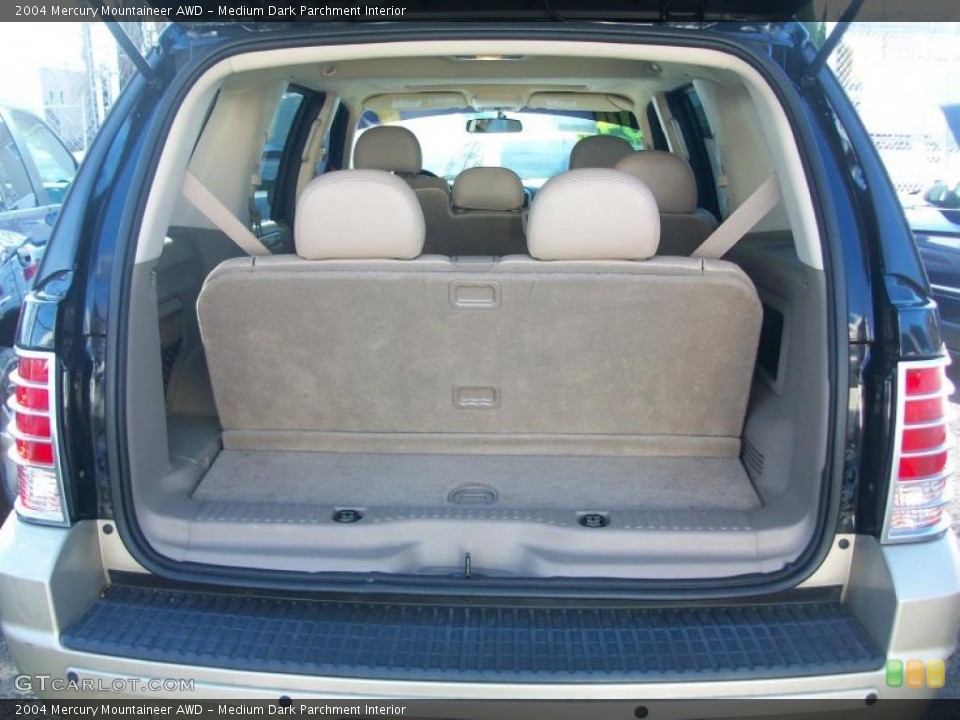 Medium Dark Parchment Interior Trunk for the 2004 Mercury Mountaineer AWD #41407863