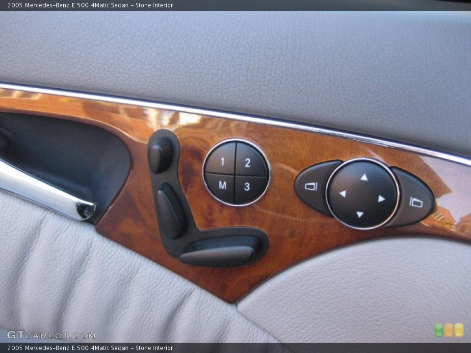 Stone Interior Controls for the 2005 Mercedes-Benz E 500 4Matic Sedan #41408123