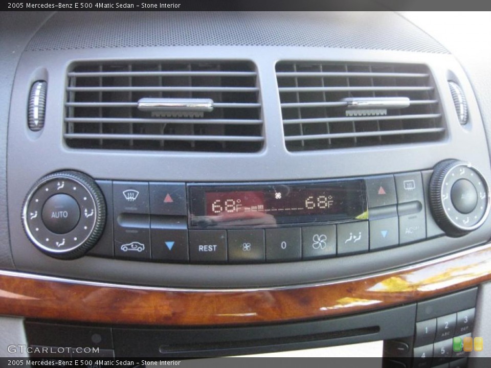 Stone Interior Controls for the 2005 Mercedes-Benz E 500 4Matic Sedan #41408215
