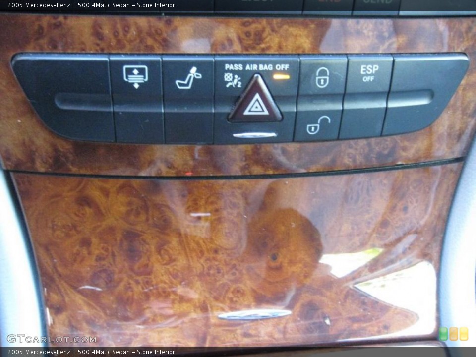 Stone Interior Controls for the 2005 Mercedes-Benz E 500 4Matic Sedan #41408231