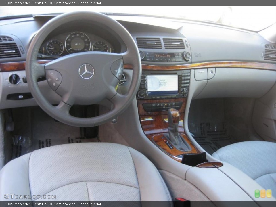 Stone Interior Photo for the 2005 Mercedes-Benz E 500 4Matic Sedan #41408335