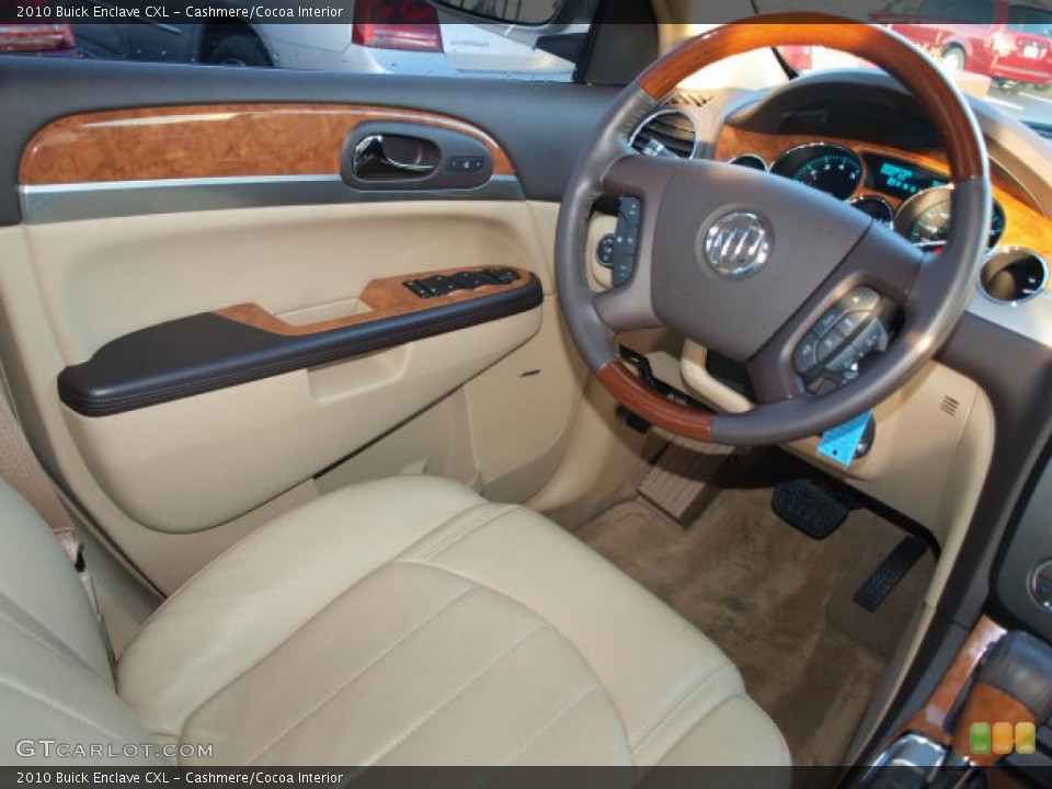 Cashmere/Cocoa Interior Photo for the 2010 Buick Enclave CXL #41409995