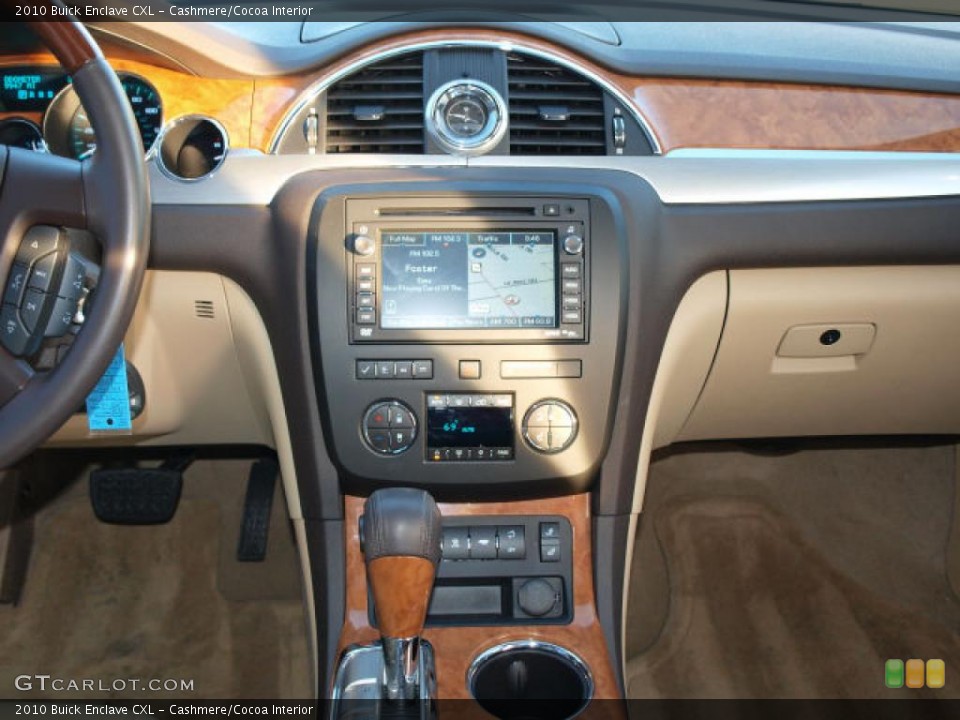 Cashmere/Cocoa Interior Dashboard for the 2010 Buick Enclave CXL #41410011