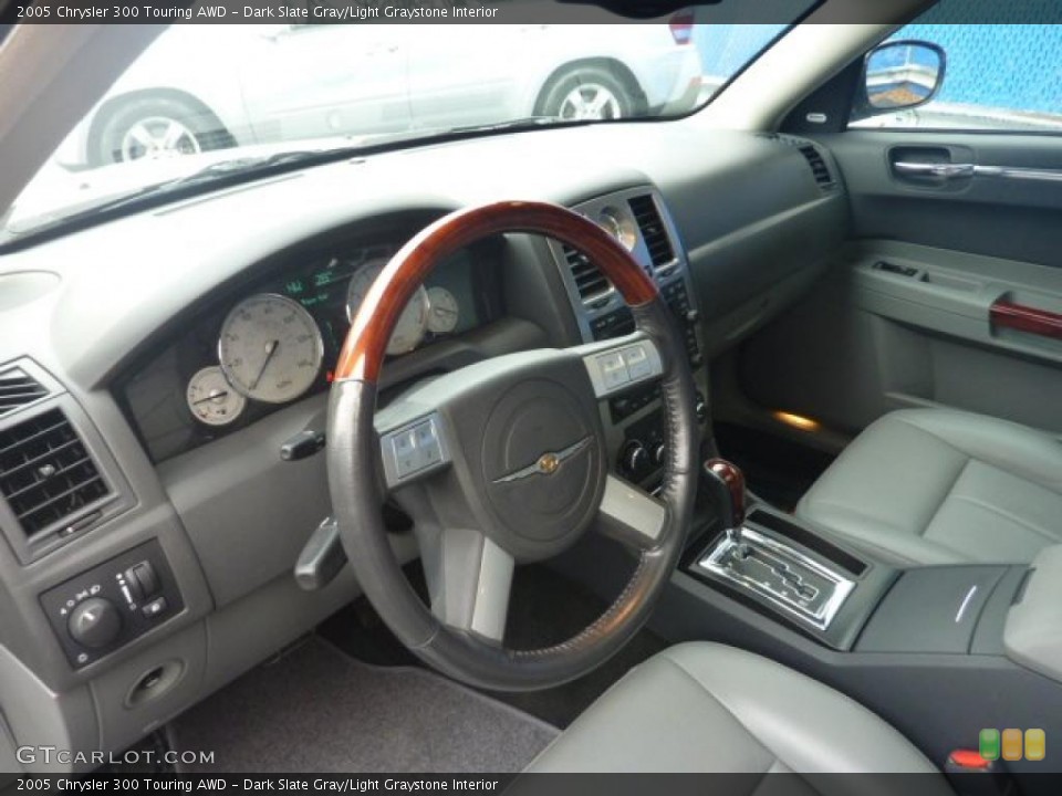 Dark Slate Gray/Light Graystone Interior Photo for the 2005 Chrysler 300 Touring AWD #41412083
