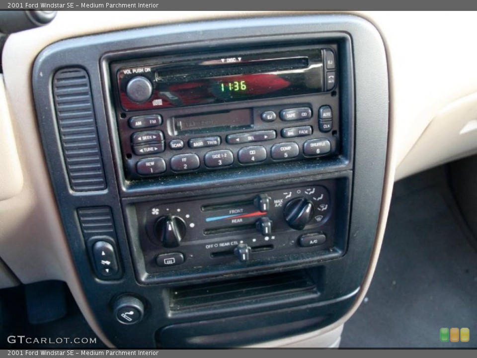 Medium Parchment Interior Controls for the 2001 Ford Windstar SE #41421979