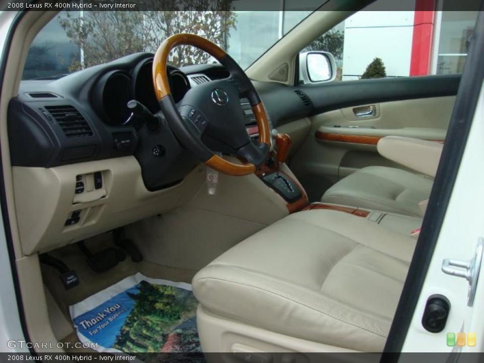 Ivory Interior Photo for the 2008 Lexus RX 400h Hybrid #41424447